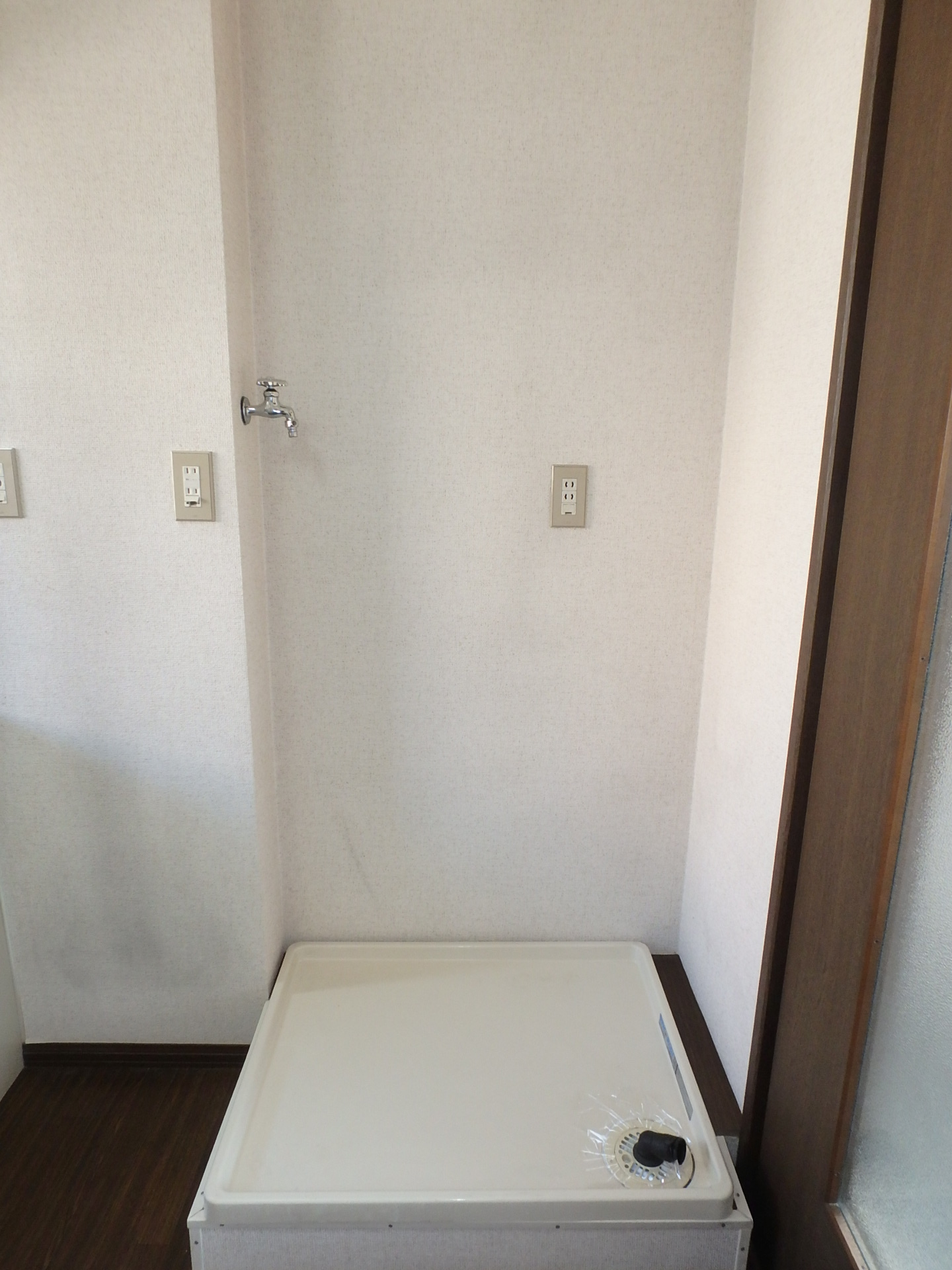 室内洗濯機置き場