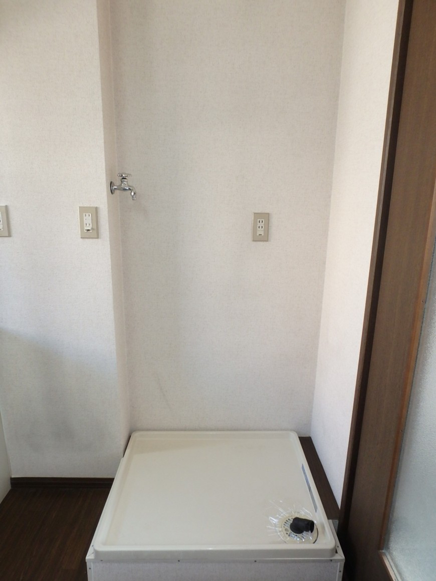室内洗濯機置き場